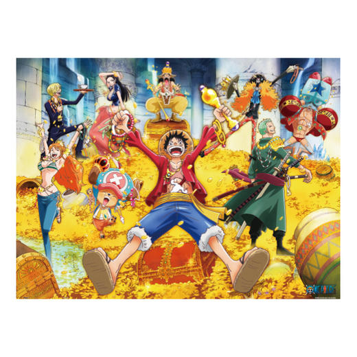 【折扣商品 不退不换】1200片 平面塑料拼图 H2105 ONE PIECE-找到宝藏 商品图0