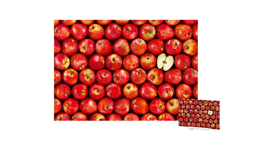 【折扣商品 不退不换】368片迷你拼图 塑料拼图  P1234 水果系列-苹果 商品图0