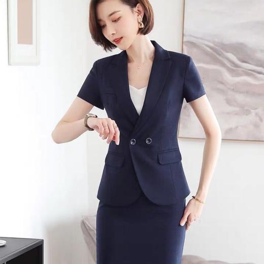 XP-GS1535高端职业装套装夏季酒店前台经理制服工装西装 商品图2