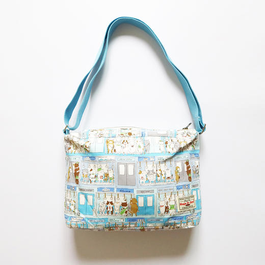 HUGOJIRO中号斜挎包POPOLO电车猫猫 商品图4