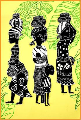 《非洲妇女》【自动发货：下单后，点击手机短信中收到的链接，即可获取文件下载的链接；如有任何问题，可添加客服微信hm33268获得帮助】
