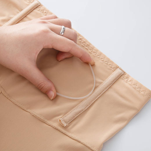 MNF-110-b高腰收腹裤女产后冰丝无痕平角提臀美体塑身裤 商品图3