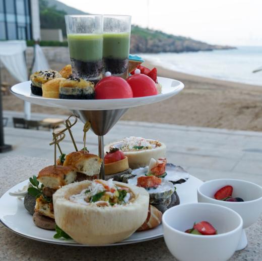 涵碧楼户外沙滩双人下午茶