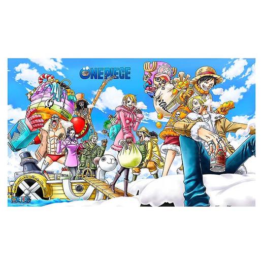 【折扣商品 不退不换】1000片 平面塑料拼图 H2197 ONE PIECE-雪地 商品图0