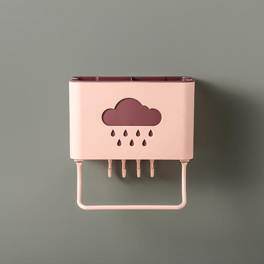 【积分兑换】【筷子置物架多功能筷子篓架】托挂式厨房用品餐具收纳盒筷子筒筷笼 商品图5