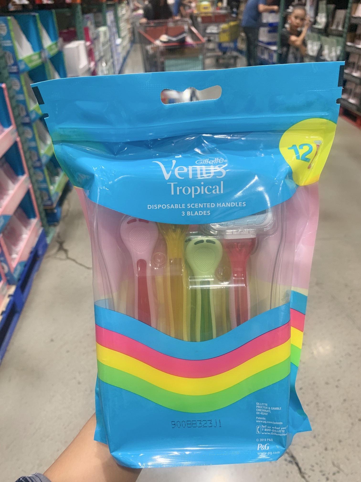 gillette 吉列女士脱毛腋毛私处剃毛刀12支