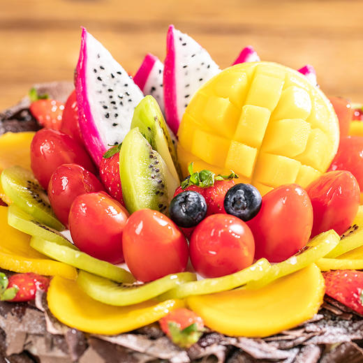 【限时特惠128元】2磅森林果乐-榛子巧克力味蛋糕-爆卖5万+，黑樱桃酱夹心（佛冈） 商品图3