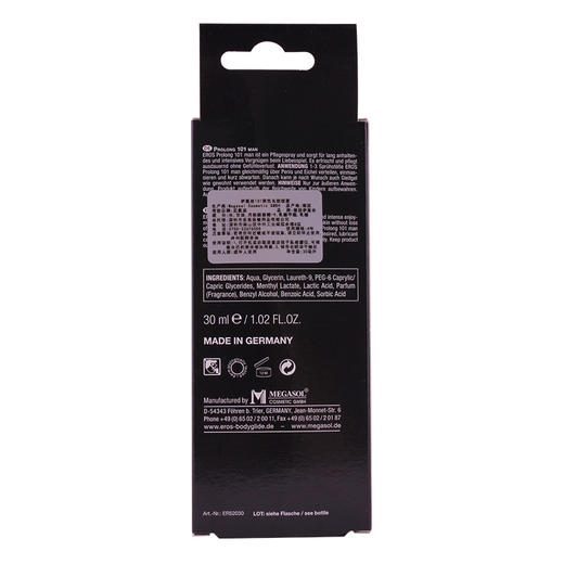 德国Eros伊露丝101男性长效喷雾 商品图3