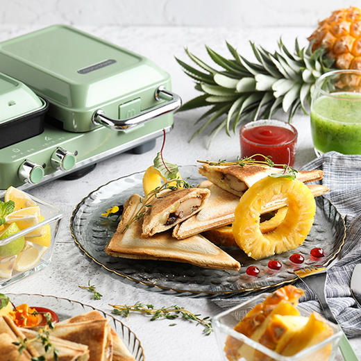 英国morphy摩飞MR9086多功能早餐机三明治轻食机 商品图1
