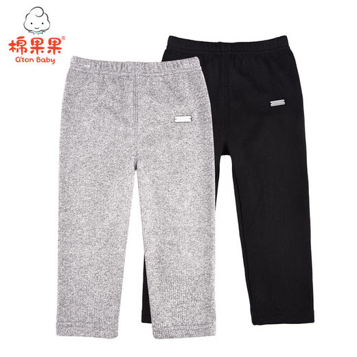 棉果果秋季女童不倒绒打底裤M322206220549 商品图0