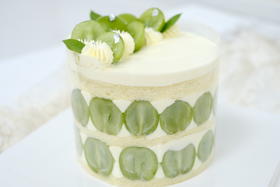 晴王青提|水果戚风蛋糕，来自日本的【晴王香印阳光青提】  更外香甜！