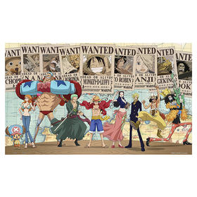 1000片 平面拼图 塑料拼图 H1832 ONE PIECE 世界與与通缉令