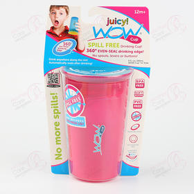 【买一赠一】安思培WOW360°儿童饮水杯 266ml（留言标注赠送颜色）