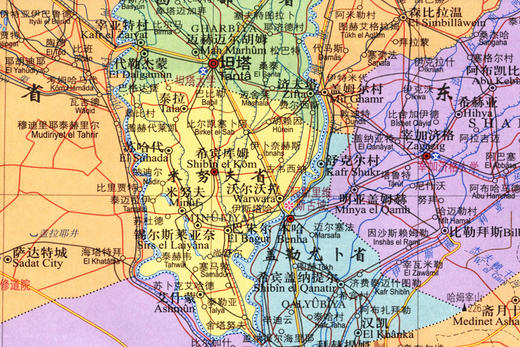 世界热点地图-埃及 商品图2