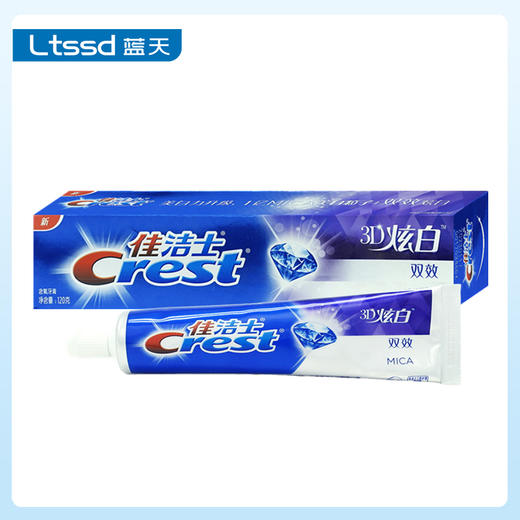 佳洁士双效炫白牙膏120g20000899
