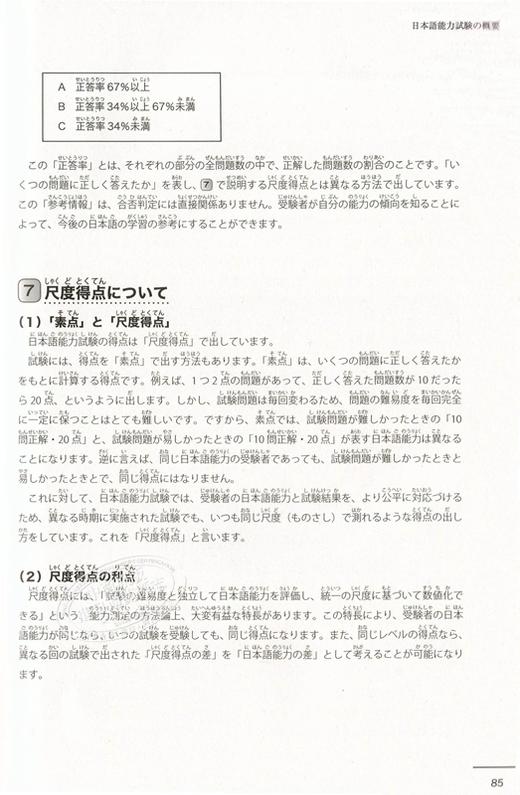 【中商原版】日语能力考 官方问题集 N1 日文原版 日本語能力試験 公式問題集 N1 商品图4