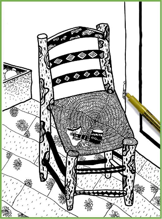 《梵高的椅子》线描艺术课大师艺术课【自动发货：下单后，点击手机短信中收到的链接，即可获取文件下载的链接；如有任何问题，可添加客服微信hm33268获得帮助】 商品图0