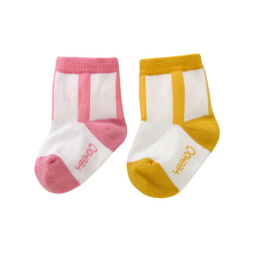 英氏婴儿袜子2020秋季新款短袜男女童四季袜薄棉袜YIWCJ30040A01 商品图4