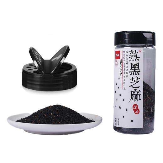 人民蝴蝶盖黑芝麻185g 商品图5