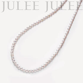 【26年女神樱花季】【彩凛珠】5.5-6mm彩凛串珠  珍珠全长44cm