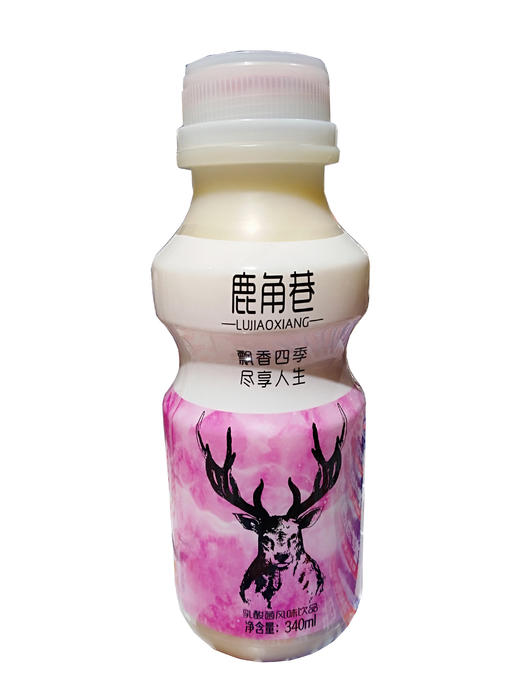 甄可滋鹿角巷草莓乳酸菌340ml12瓶