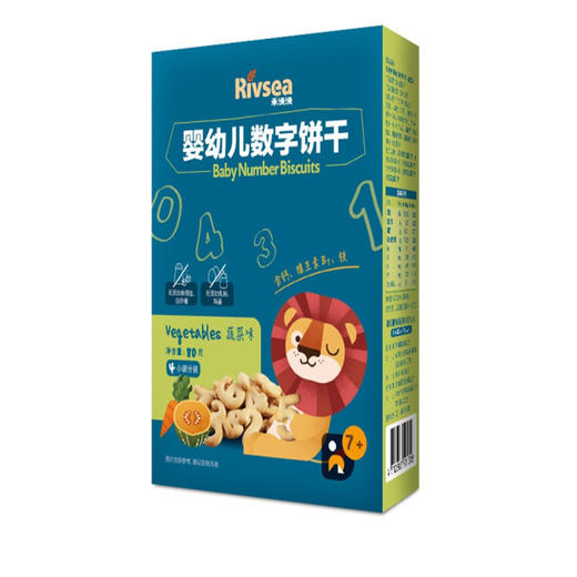 禾泱泱 台湾Rivsea 婴幼儿饼干系列 商品图4