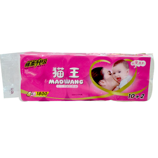 猫王五层卫生纸12卷1800g