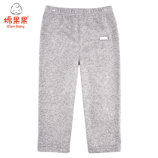 棉果果秋季女童不倒绒打底裤M322206220549 商品图2