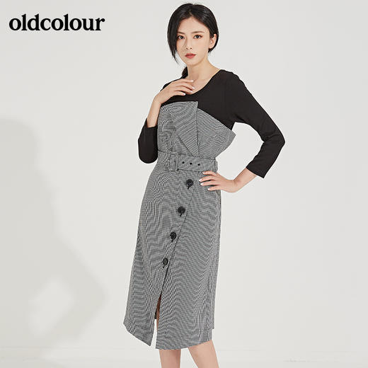 oldcolour中袖连衣裙L32102253 商品图2