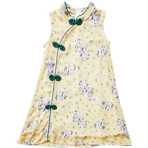 SY-TX95385新款小女孩中国风古装汉服公主裙儿童洋气旗袍 商品图4