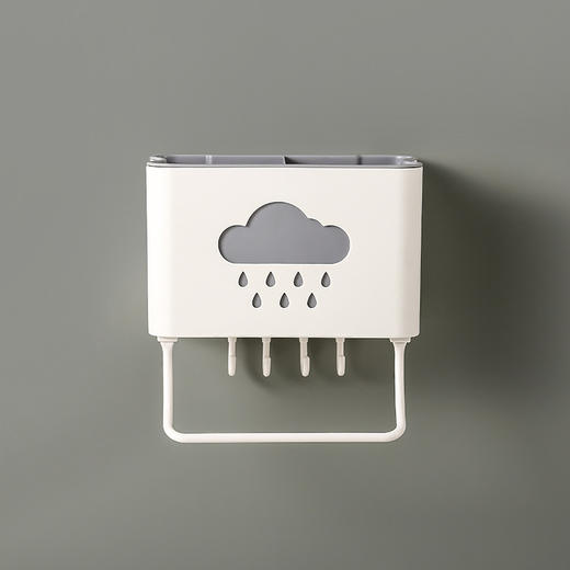 【积分兑换】【筷子置物架多功能筷子篓架】托挂式厨房用品餐具收纳盒筷子筒筷笼 商品图6