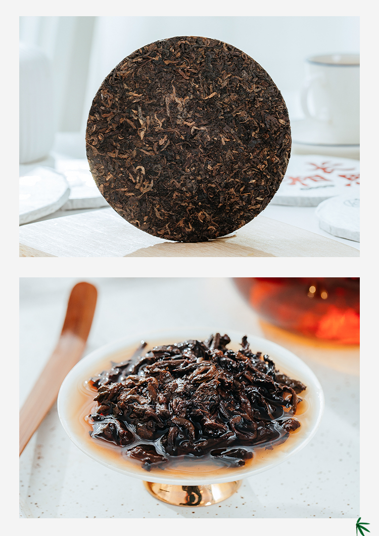 淳时新派茶云南普洱砖茶紧压茶生熟茶唯美宋词创意礼盒240克