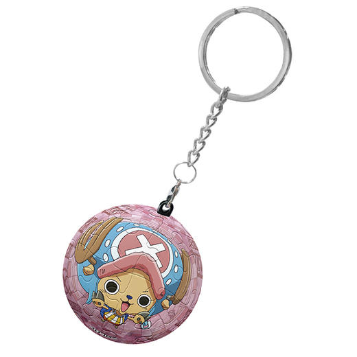 24片 钥匙扣拼图 塑料拼图 A3156 ONE PIECE-乔巴 商品图0