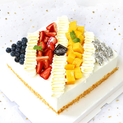 【水果蛋糕】四季如春（2.5磅起订）（自提返红包） 商品图0