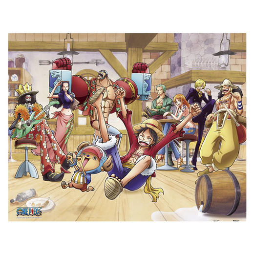 【折扣商品 不退不换】500片 平面塑料拼图 H2098 ONE PIECE-酒吧 商品图0