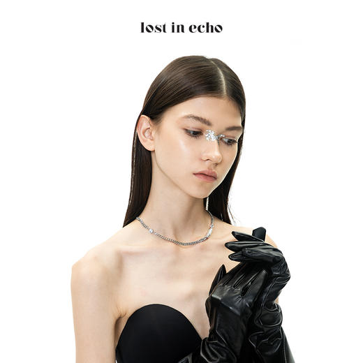lost in echo设计师人鱼泪系列 lanka异形琵琶珠中性项链 商品图1
