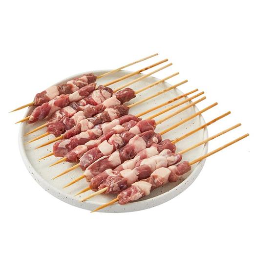 【内蒙古羊肉串】20串/把，肥瘦相间 商品图2