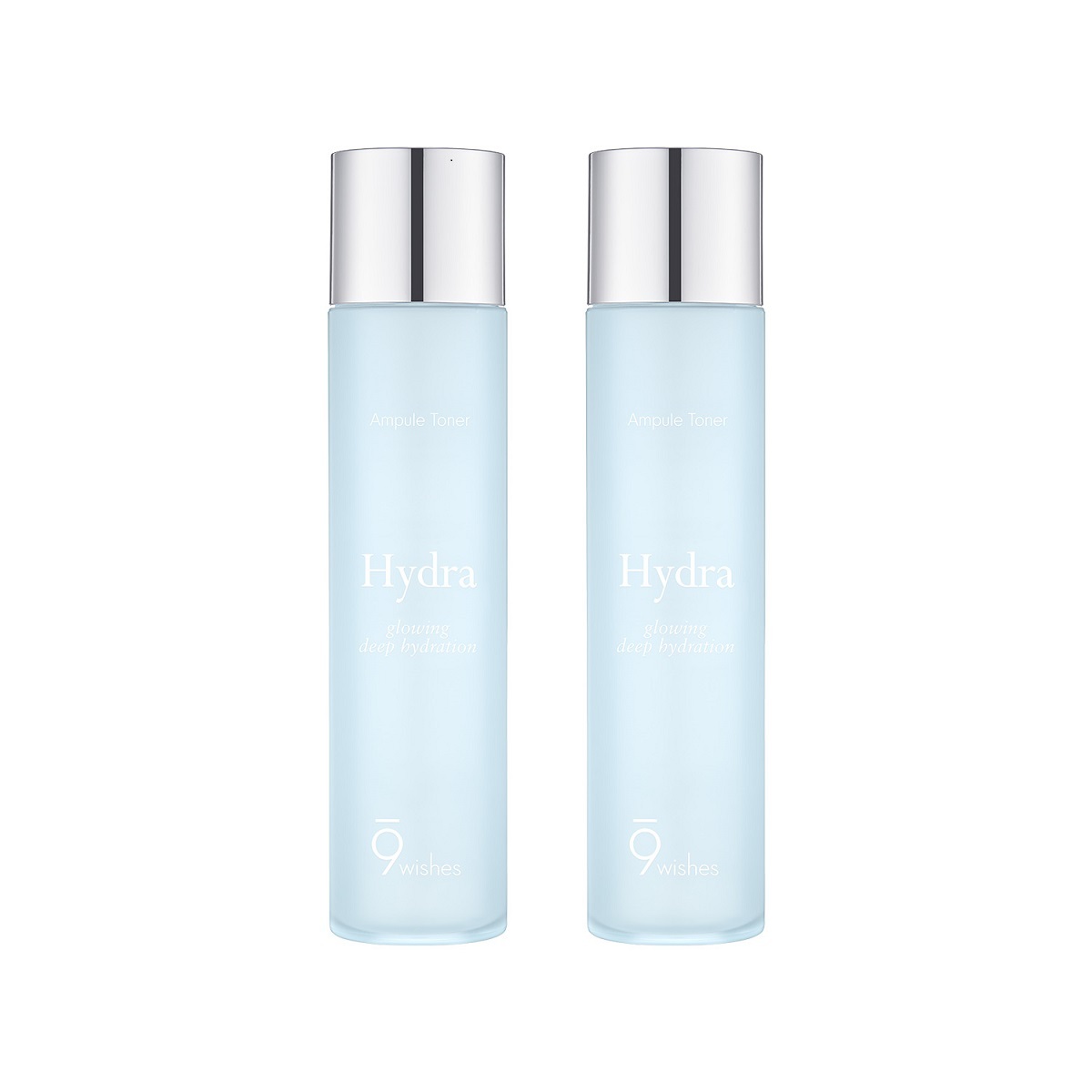 9 Wishes Hydra Ampule Toner 150ml X 2 水润安瓶爽肤水JPY带授权招加盟代理
