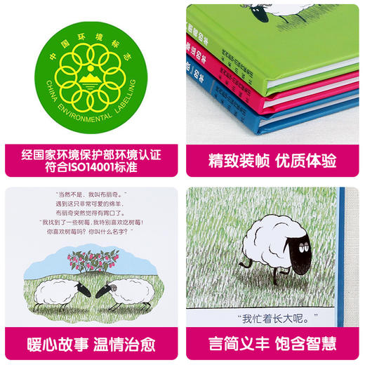 【丹妈读童书】倒霉羊系列哲理绘本（3册）-米歇尔，布丽奇，路路 商品图5