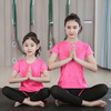 DTJ-QQ68W2001亲子装瑜伽服   2020健身短袖形体速干衣练功运动服套装 商品缩略图2