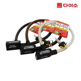 [Daiso] Bicycle wire keykey type-09218 自行车锁约45cm 钥匙型JPY带授权招加盟代理