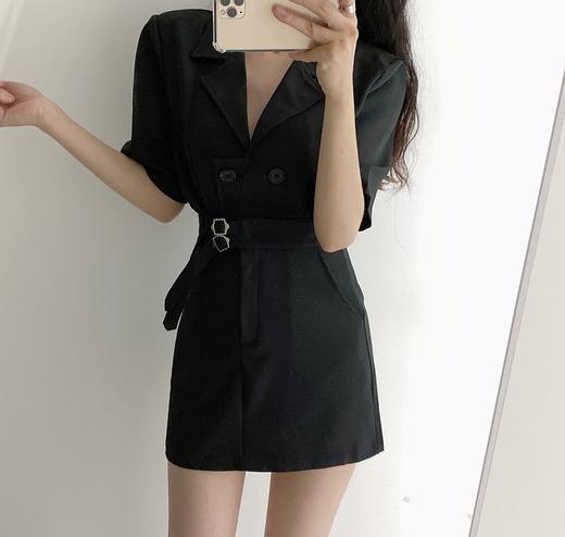 jacket and button skirt suit 七分夹克和裙子套装 忌平庸JPY带授权招加盟代理 商品图2