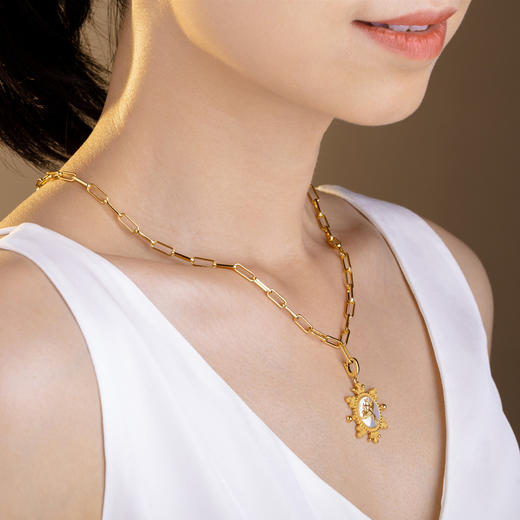 「 璎珞•比翼鸟 」紫禁城联名款项链 商品图2