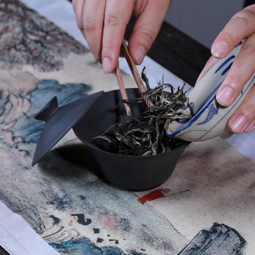 建水紫陶素盖碗 商品图4