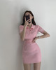 Summer knitted dress 夏季针织连衣裙套装ins性感搭配 忌平庸JPY带授权招加盟代理 商品缩略图2