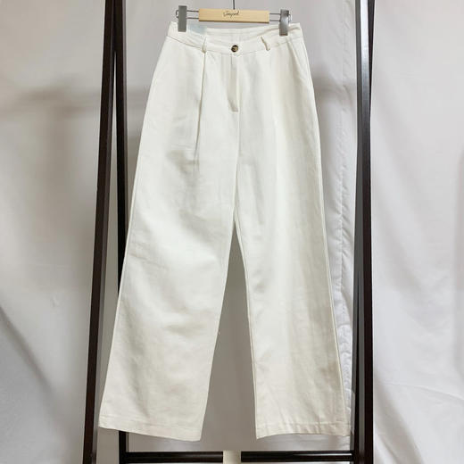 The vineyard  Cool Cotton Date显瘦宽腿裤_Vineyard 不显屁股JPY带授权招加盟代理 商品图2