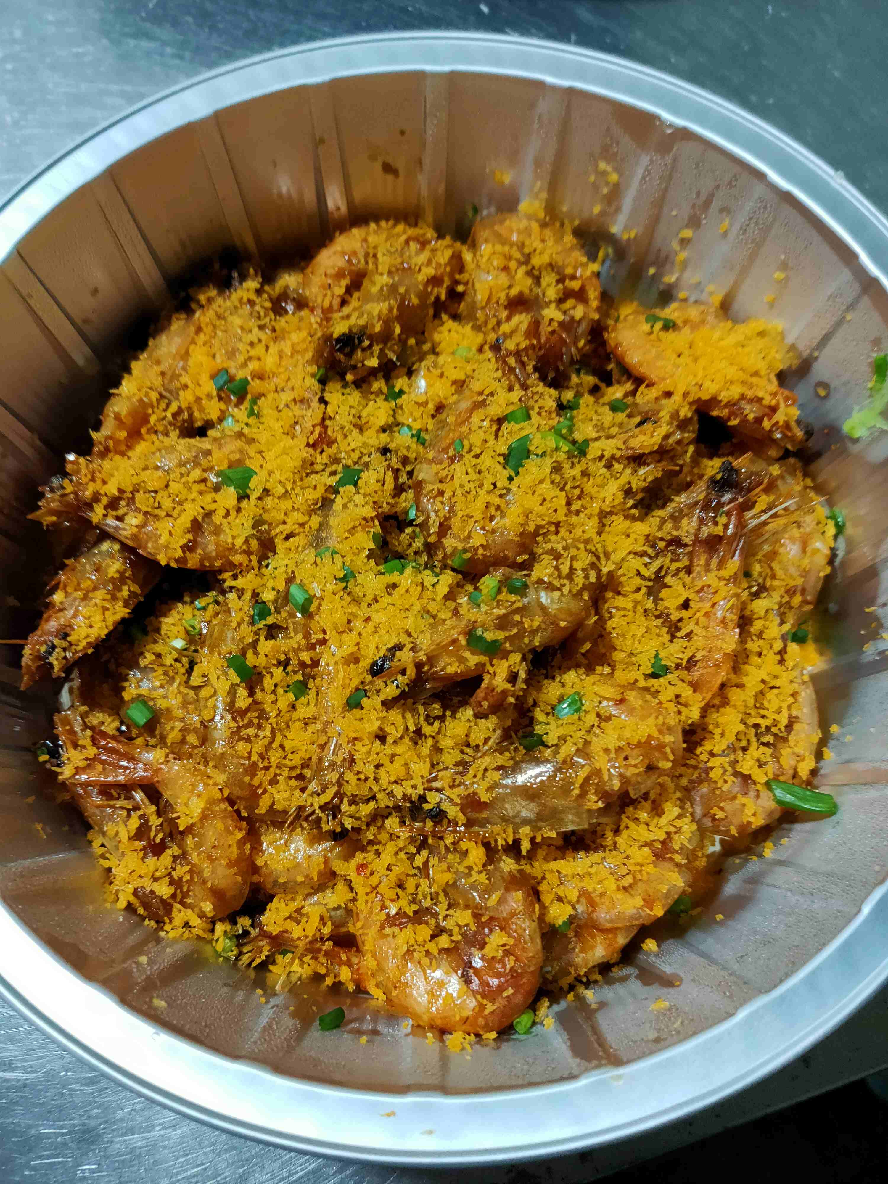 椒盐大明虾，1份，1.5斤