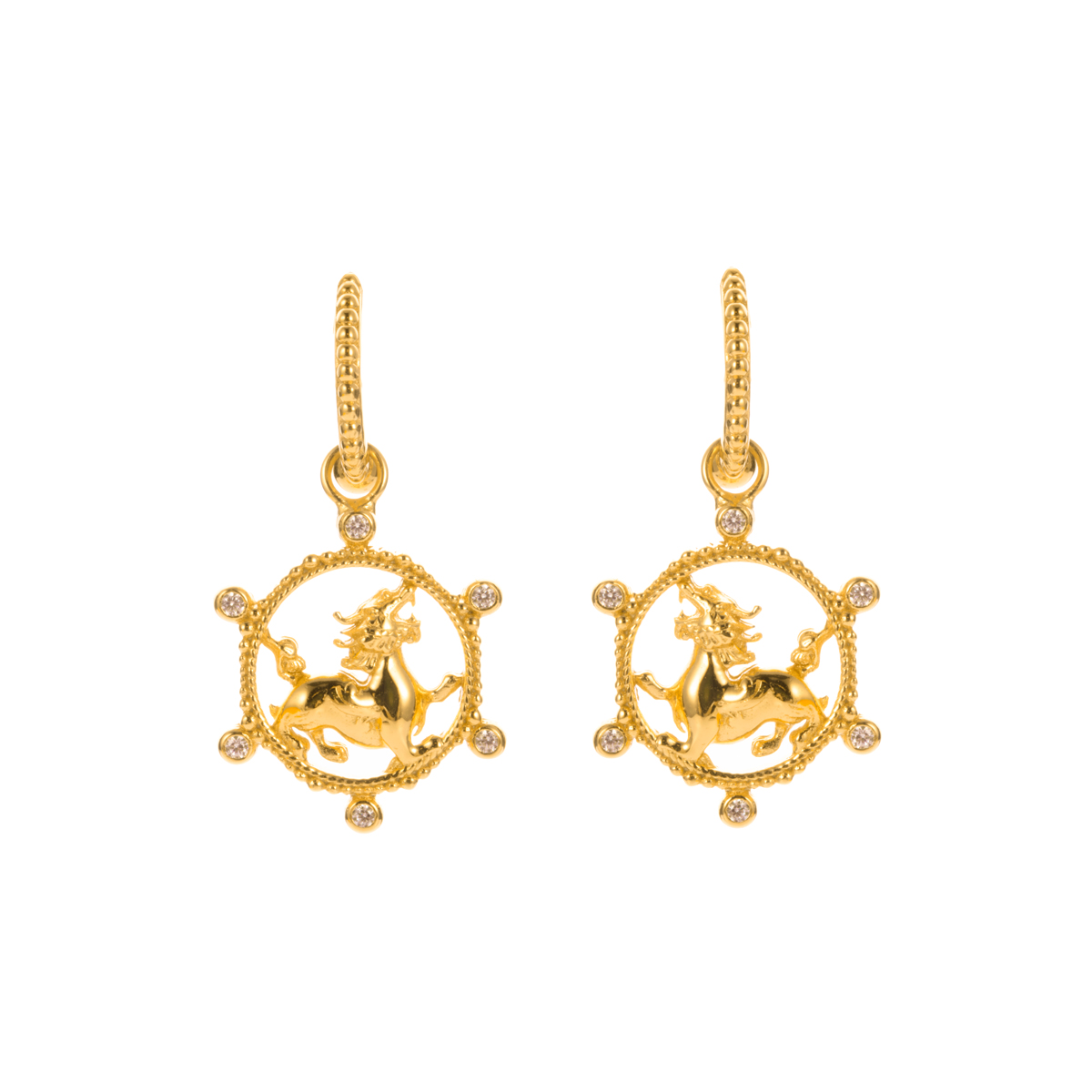 「 璎珞•麒麟 」紫禁城联名款耳饰