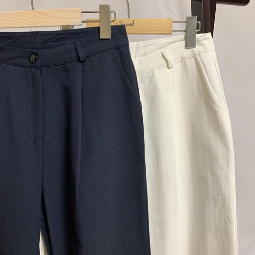 The vineyard  Cool Cotton Date显瘦宽腿裤_Vineyard 不显屁股JPY带授权招加盟代理 商品图0