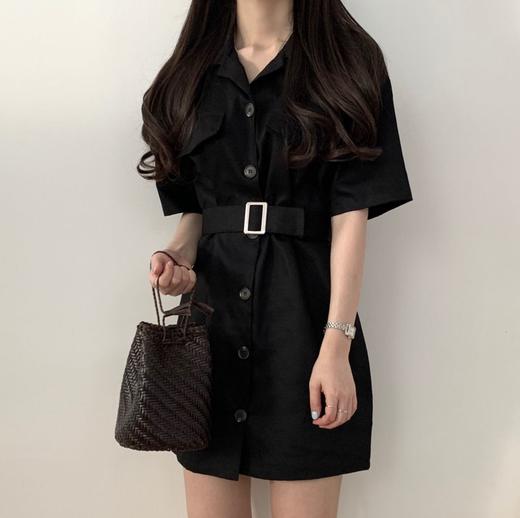 Trench coat chic shirt dress 风衣别致衬衫连衣裙 忌平庸JPY带授权招加盟代理 商品图2